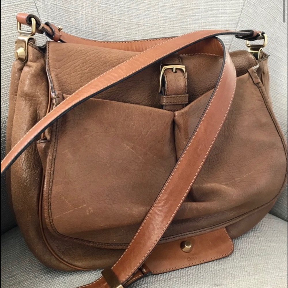 Chloé Mavis Lambskin Leather Bag